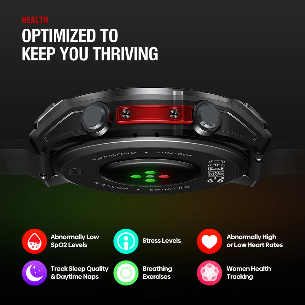 Zeblaze Stratos 4 GPS Smart Watch